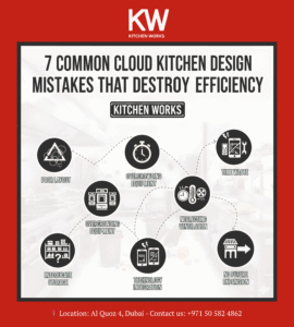 7 Common Cloud Kitchen Design Mistakes That Destroy Efficiency (And How to Fix Them)