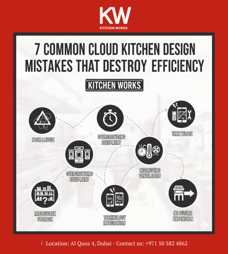 7 Common Cloud Kitchen Design Mistakes That Destroy Efficiency (And How to Fix Them)