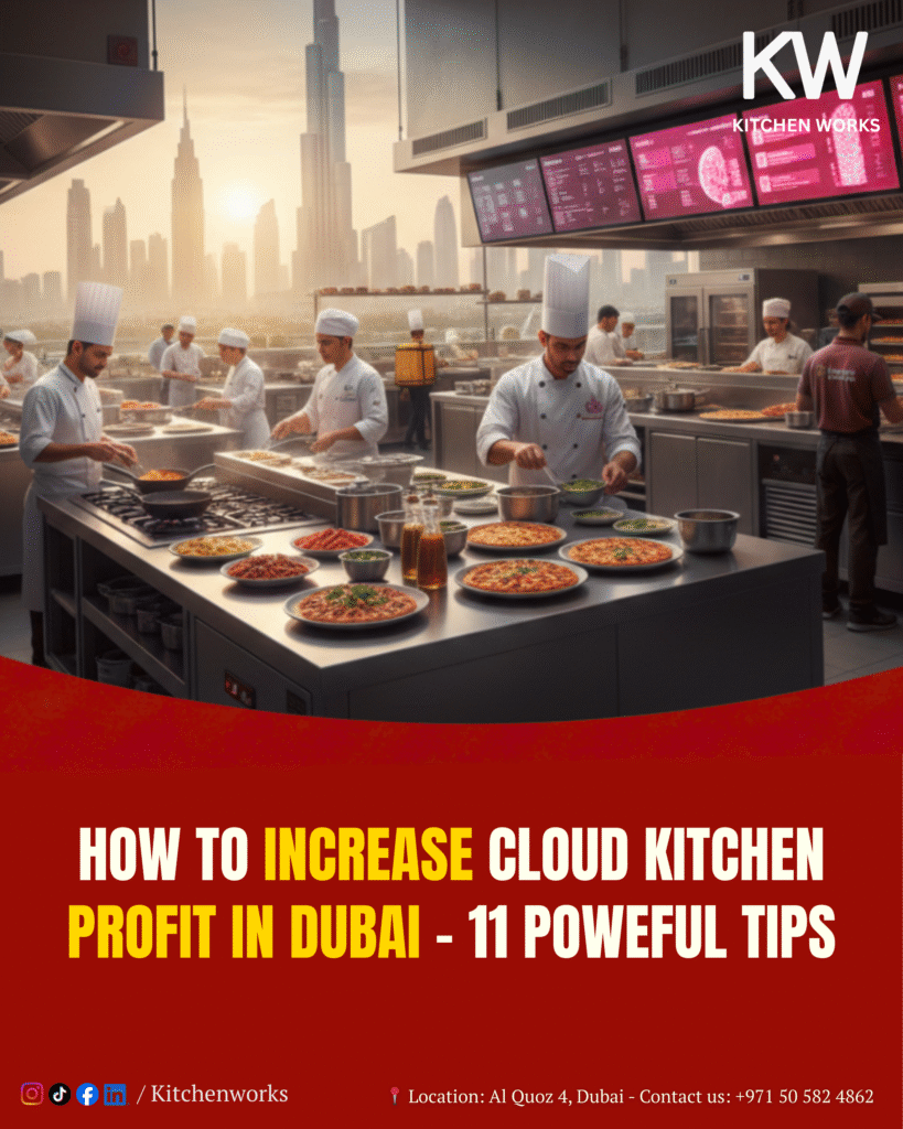 how to increase Cloud Kitchen Profit in Dubai - 11 Best Tips