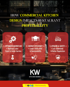 HOW COMMERCIAL KITCHEN DESIGN IMPACTS RESTAURANT PROFITBALLITY