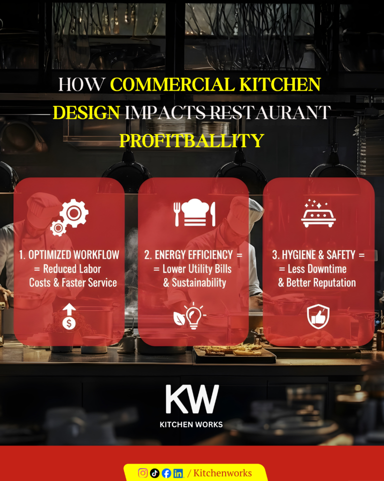 HOW COMMERCIAL KITCHEN DESIGN IMPACTS RESTAURANT PROFITBALLITY