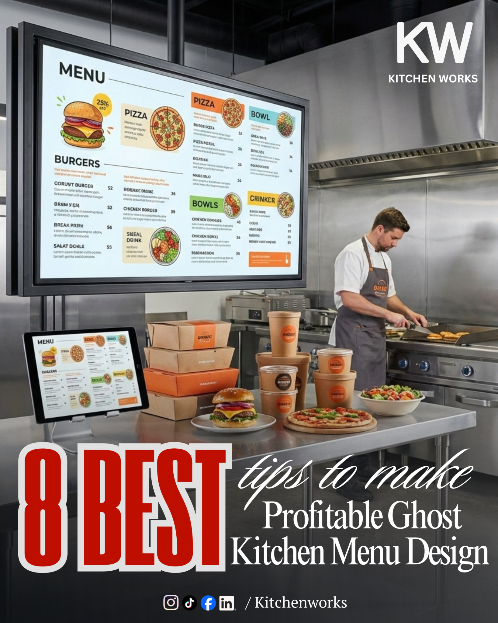 Ceative Riten Kitchen Menu 8 Best Tips to Make Profitable Ghost Kitchen Menu Design
