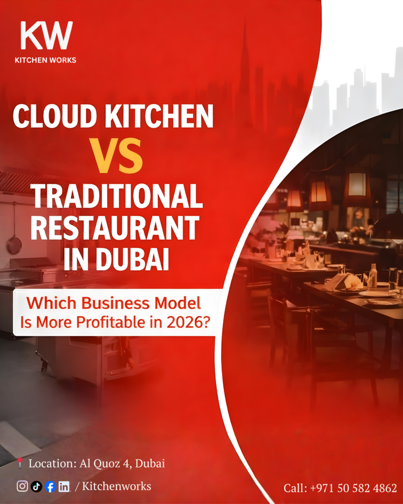 Cloud Kitchen vs Traditional Restaurant in Dubai