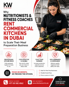 commercial kitchen in Dubai