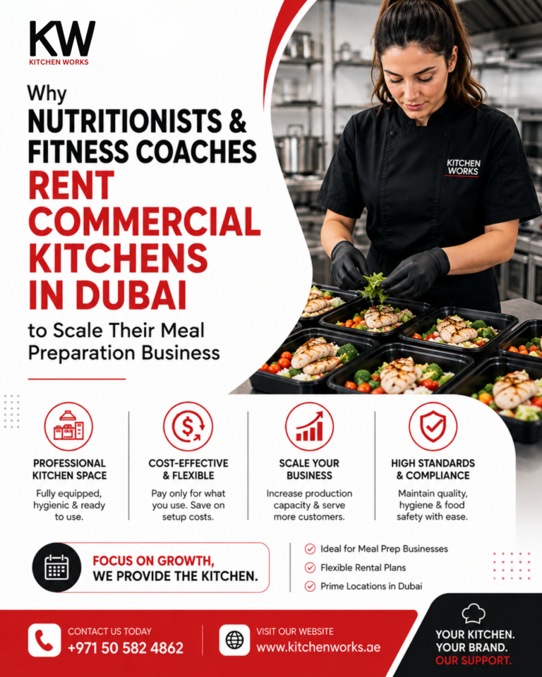 commercial kitchen in Dubai